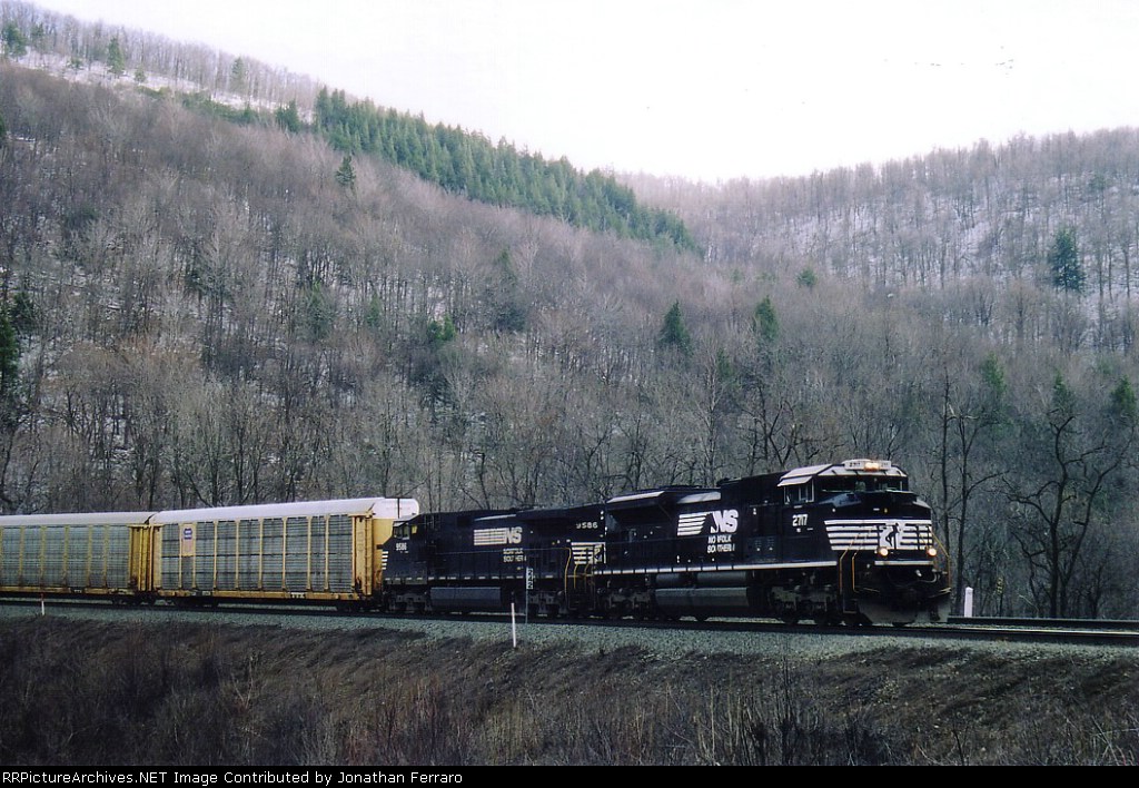 Eastbound Autoracks